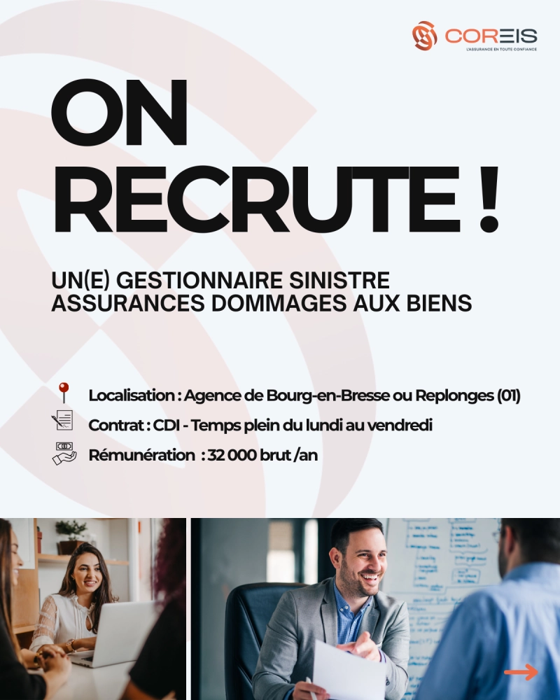 Vous aussi, rejoignez l'équipe Coréis !